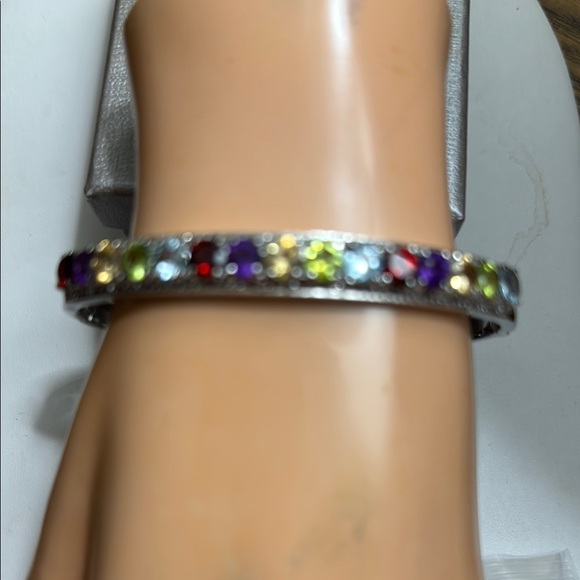 Jewelry - Bracelet, Bangle, Multicolor Gemstone, Elegant, Size 8”